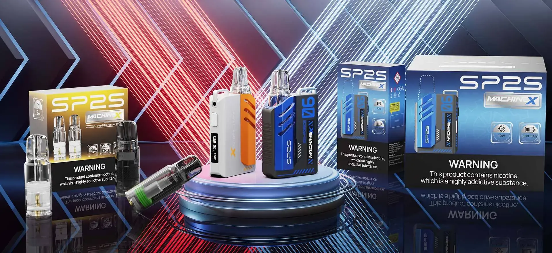 Sp2s Max 充電式方塊主機 - BA-SMOKE 台灣電子煙旗艦店 | 主機、煙彈、一次性電子霧化器